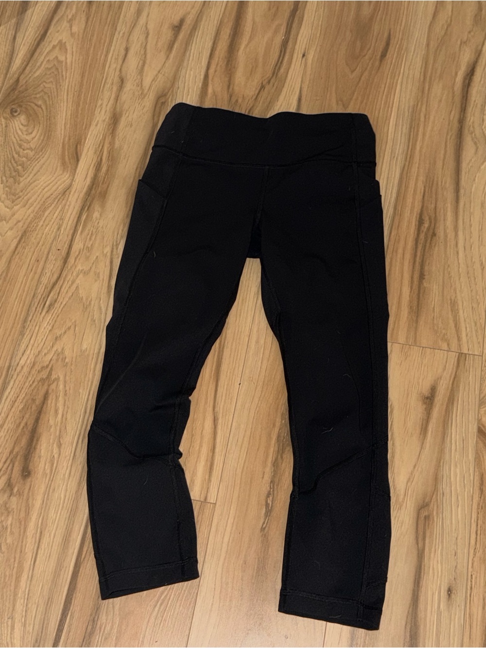 lululemon athletica Black Zippered Athletic Detail